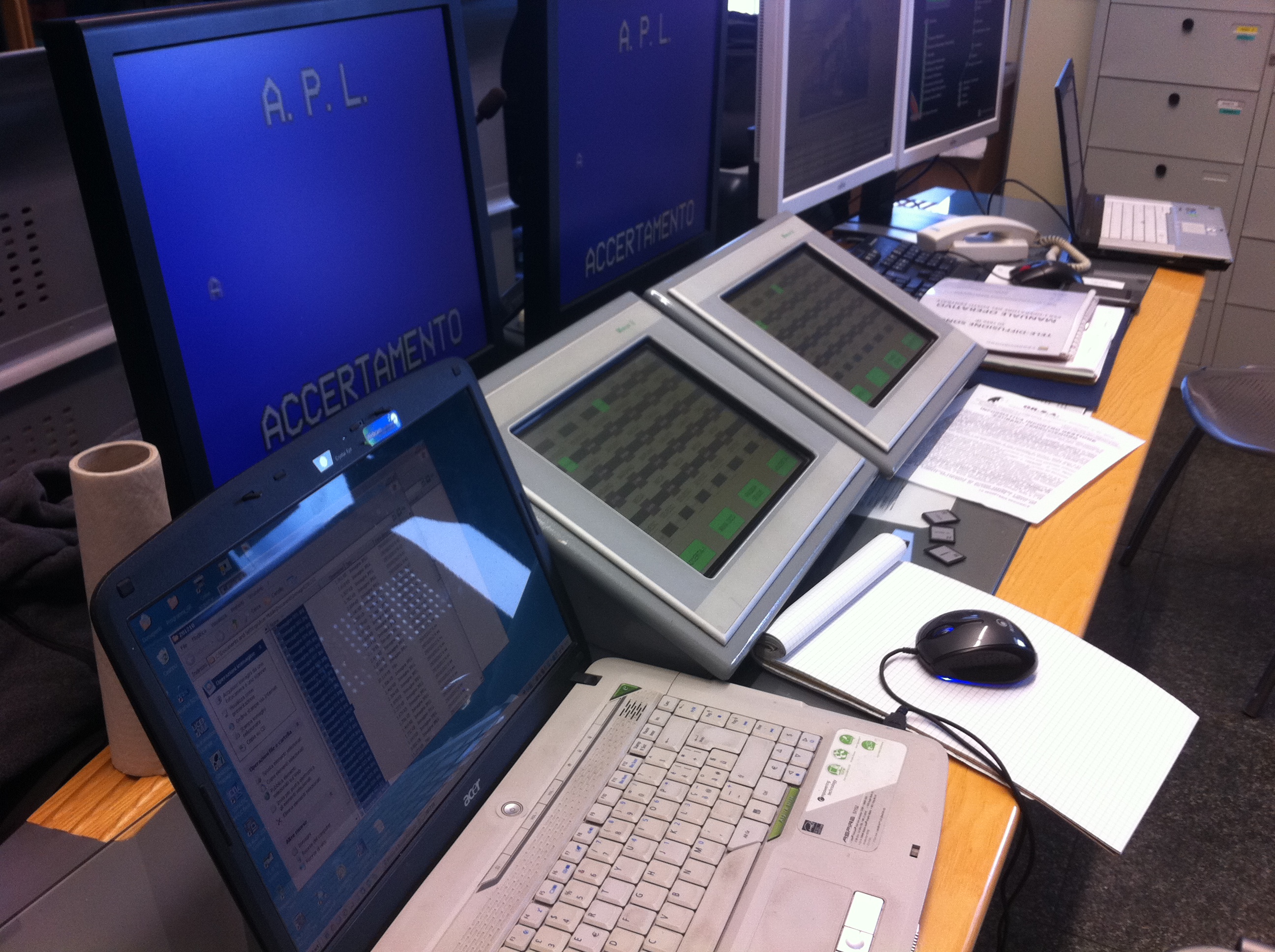 Postazione accertamento passaggi a livello